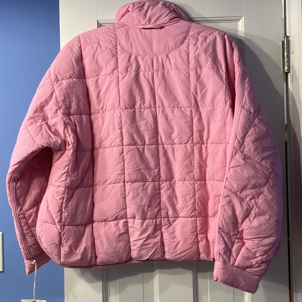 Free People Pink Quilted Puffer Jacket - Picture 10 of 15